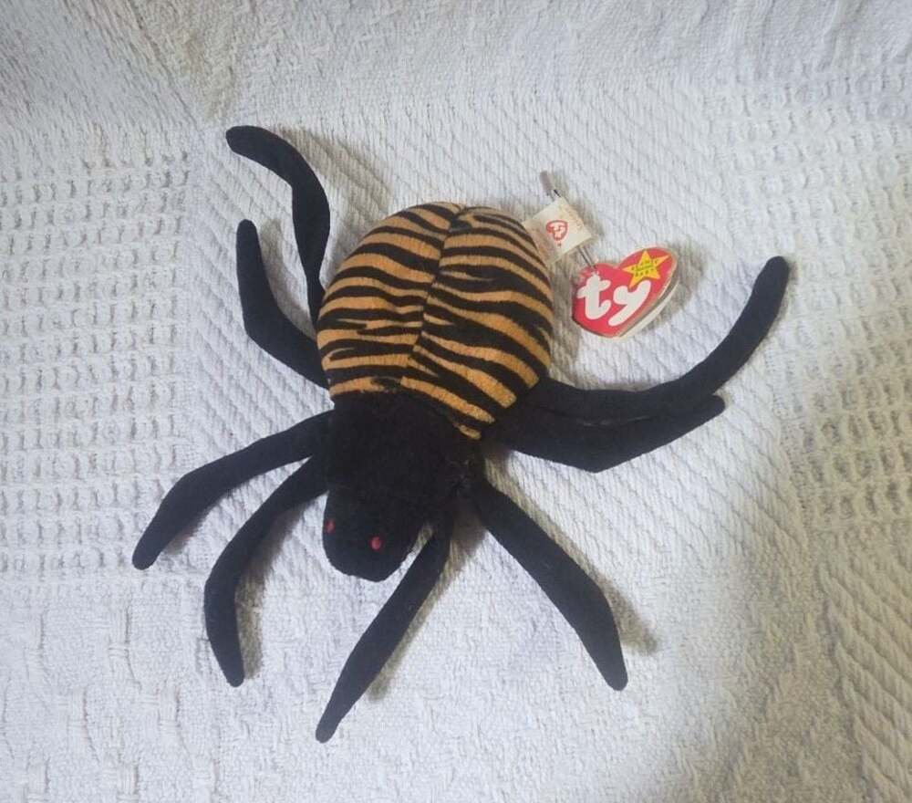 Ty Beanie Baby Spinner the Spider